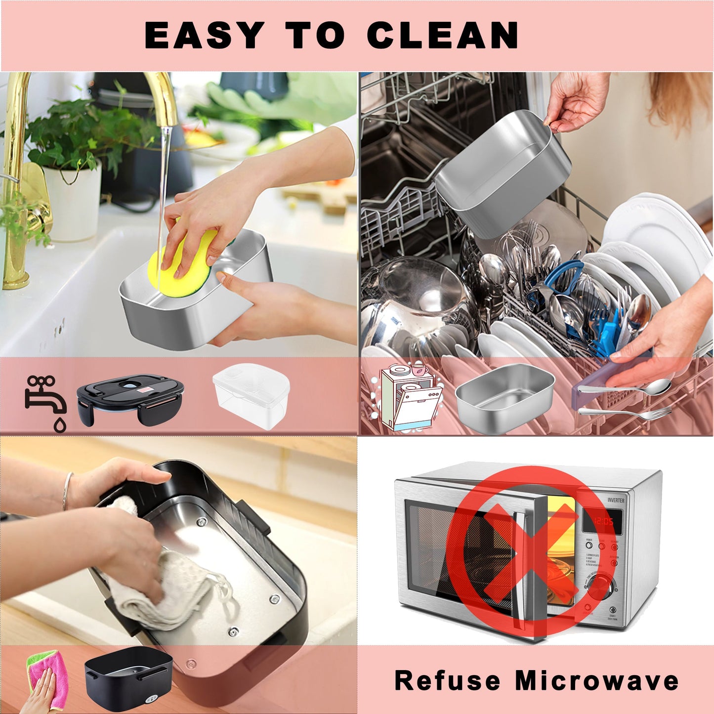 Vantanda: Heavy Duty Electric Heated Lunchbox