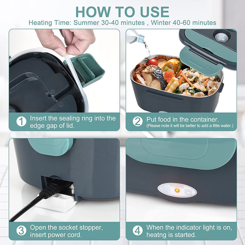 Vantanda: Heavy Duty Electric Heated Lunchbox