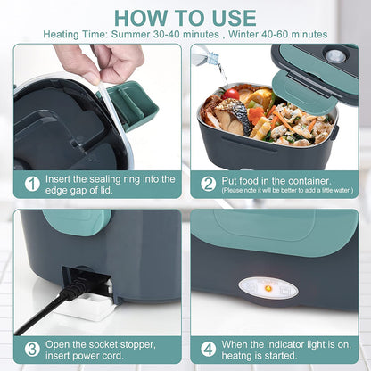 Vantanda: Heavy Duty Electric Heated Lunchbox